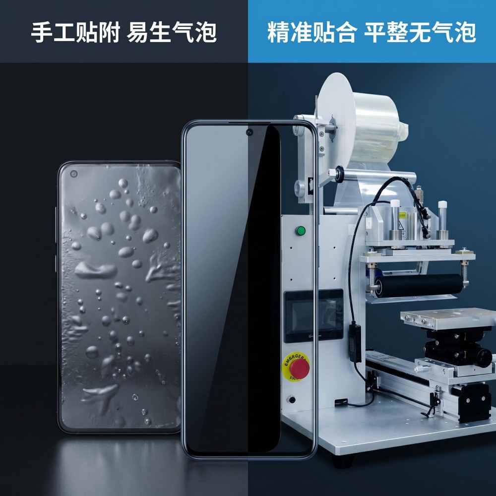 這款半自動(dòng)貼膜機(jī)，一機(jī)多用太省錢(qián)